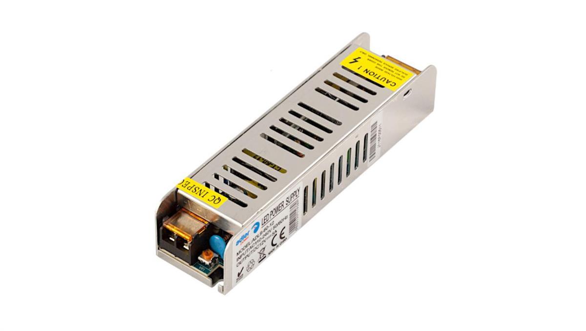 Zasilacz LED12V 5A 60W SLIM metalowa obudowa ADLS-60-12