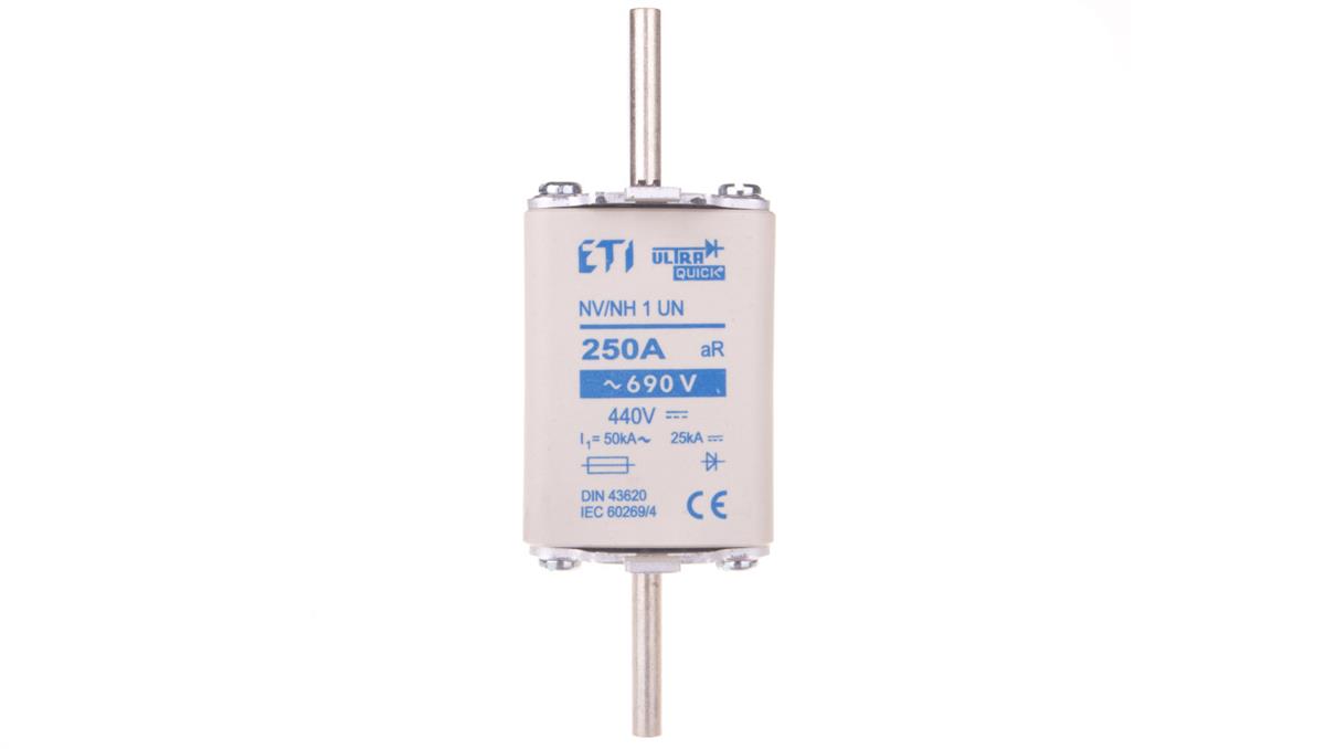 ETI Wkładka bezpiecznikowa NH1 250A aR 690V 004333216