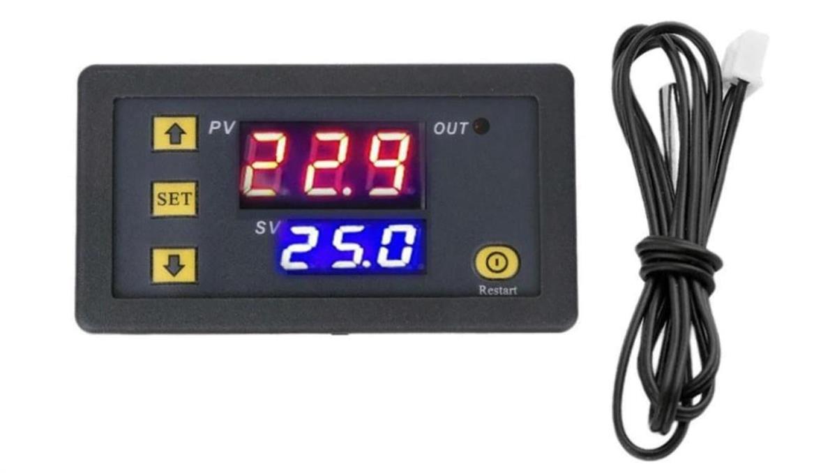 TERMOSTAT ELEKTRONICZNY REGULATOR TEMPERATURY 230V TP2-230V