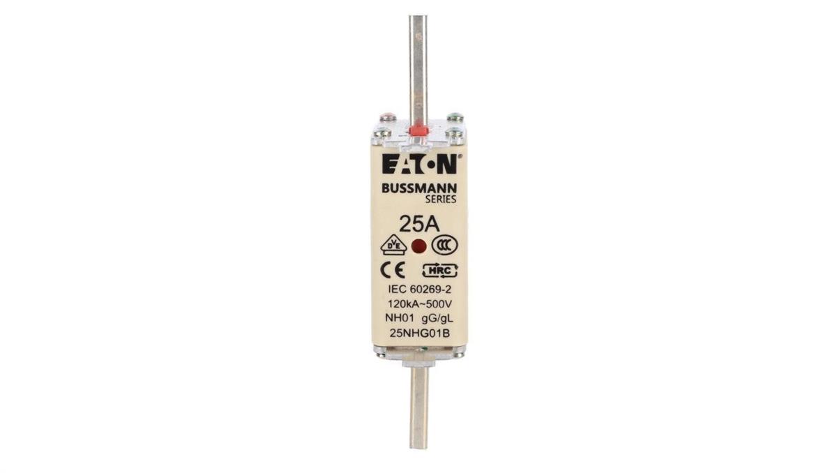 Eaton Wkładka bezpiecznikowa NH1 25A gL/gG 500V 25NHG01B