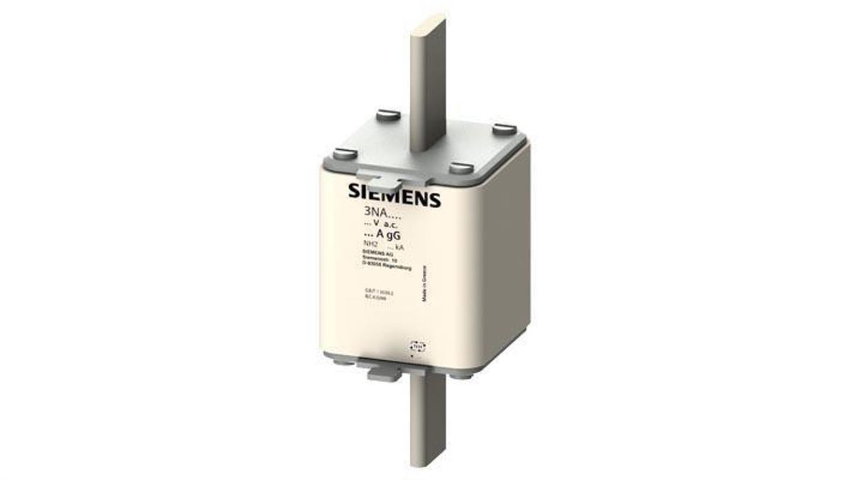 Siemens Wkładka topikowa NH 400A 500V klasa gG wersja standardowa zaczepy nieizolowane wielkość 2 3NA3260