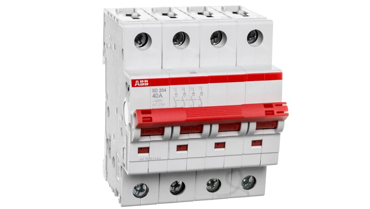 ABB Rozłącznik modułowy 40A 4P SD204/40 2CDD284101R0040