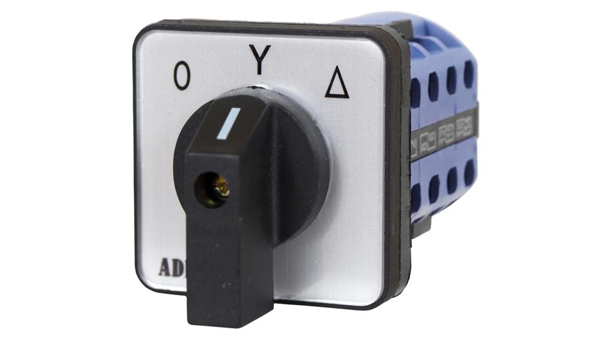 ADELID ŁĄCZNIK KRZYWKOWY 16A 3F TABLICOWY GWIAZDA TRÓJKĄT LT/16/0YT