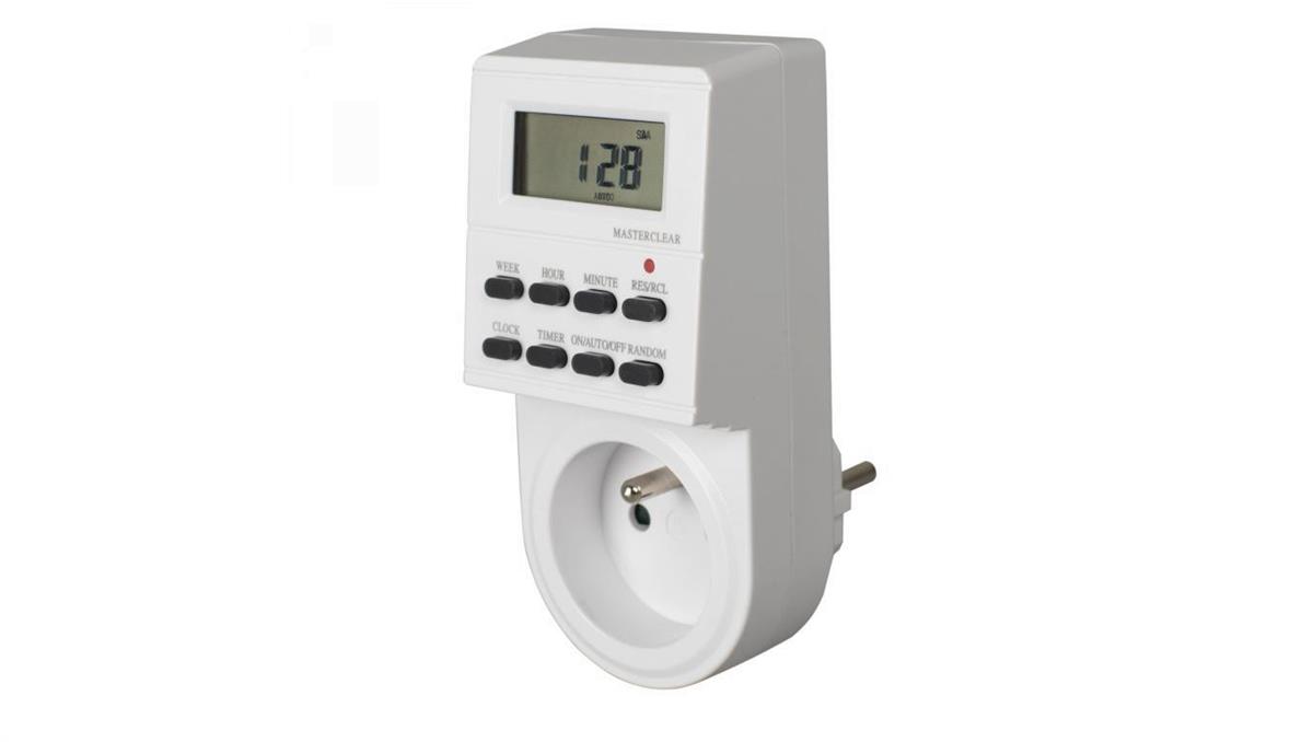 VAYOX Programator czasowy cyfrowy TS-EF1-2 VA0173