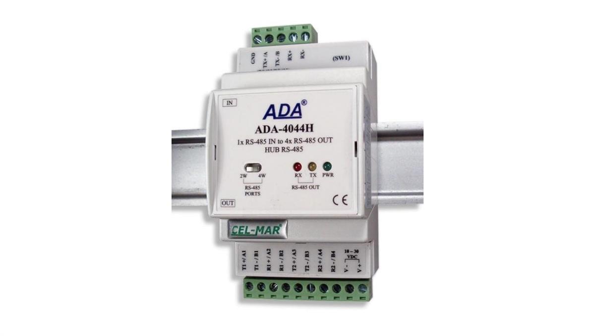 HUB RS-485 / RS-422 ADA-4044H-1-23-3