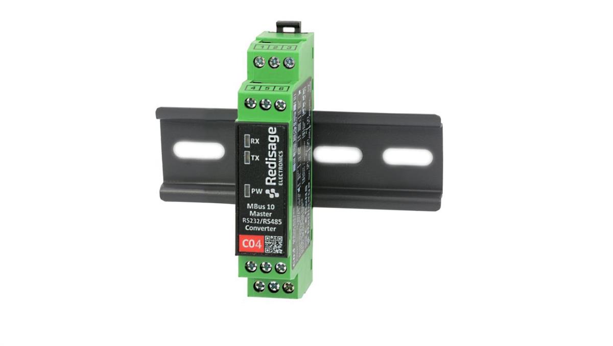 Konwerter MBus 10 na RS232/RS485 Izolacja 1kV DC
