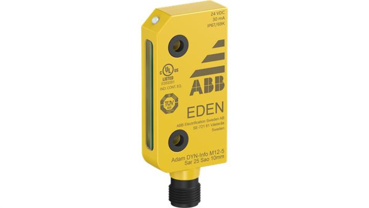 ABB Czujnik magnetyczny zbliżeniowy 24VDC 30mA IP67/69K Adam DYN-Info M12-5 wtyk 2TLA020051R5100