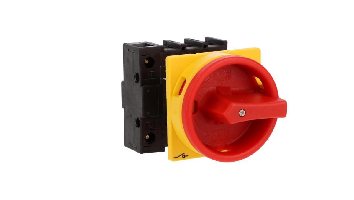 Eaton Rozłącznik 40A 3P+N czerwono-żółta rączka z blokadą P1-40/EA/SVB/N 199896