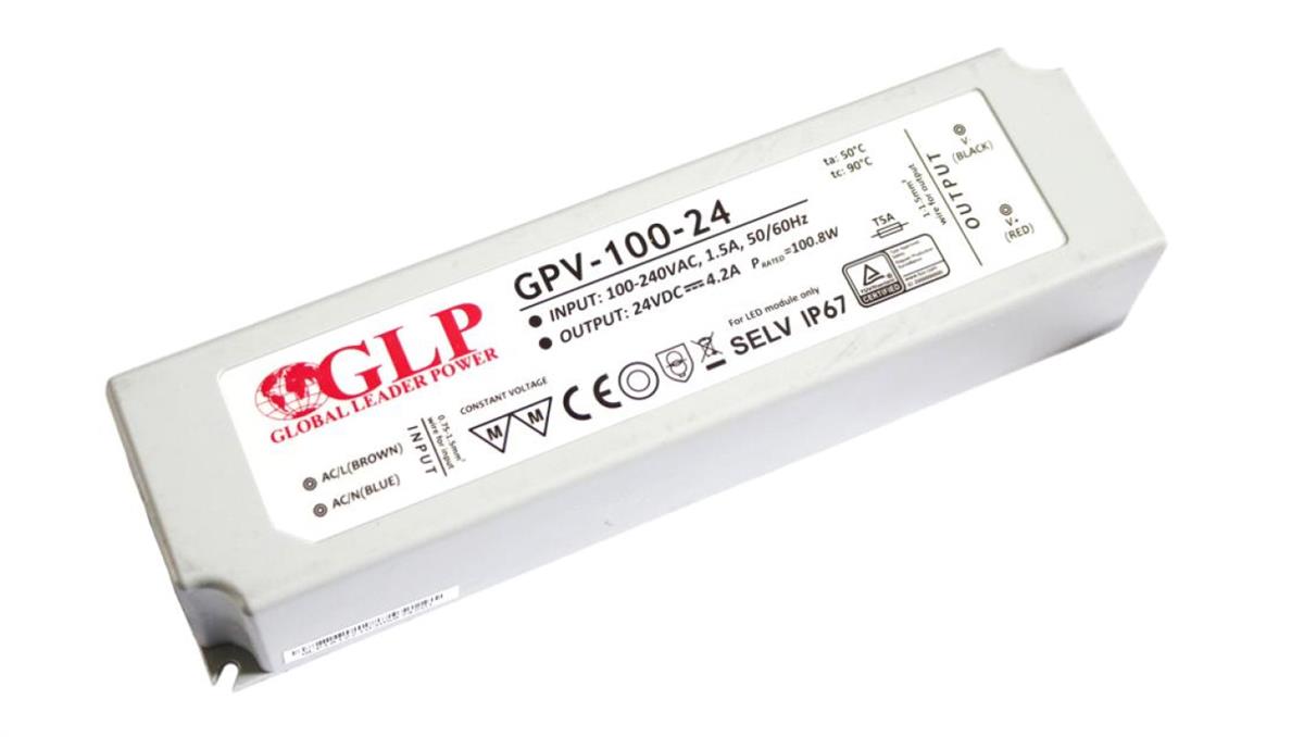 GPV-100-36 Zasilacz LED 100W 36V/2,8A IP67 hermetyczny