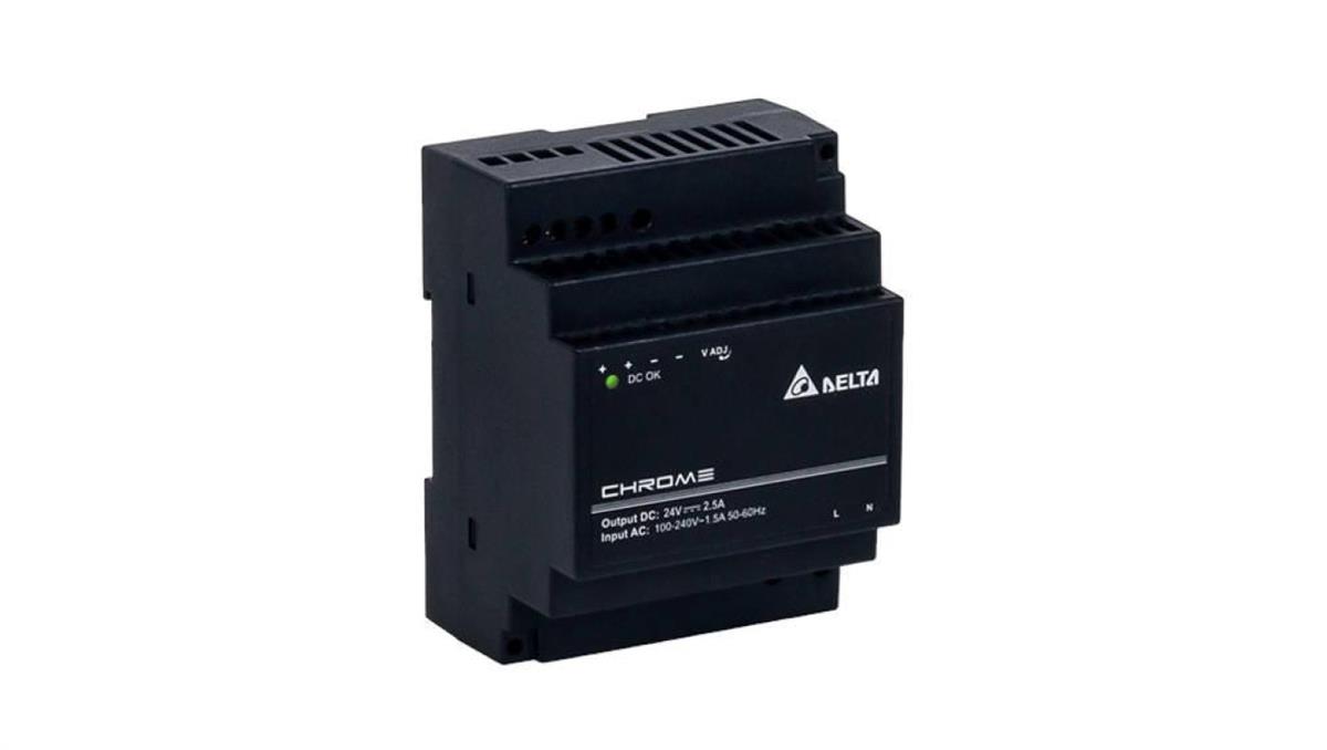 DRC-24V60W1AZ Zasilacz na szynę DIN 24V 2.5A 60W, Delta Electronics