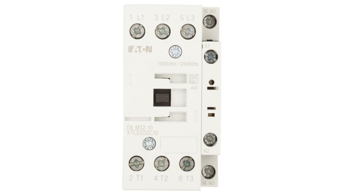 Eaton Stycznik mocy 32A 3P 110V AC 1Z 0R DILM32-10(110V50HZ,120V60HZ) 277257