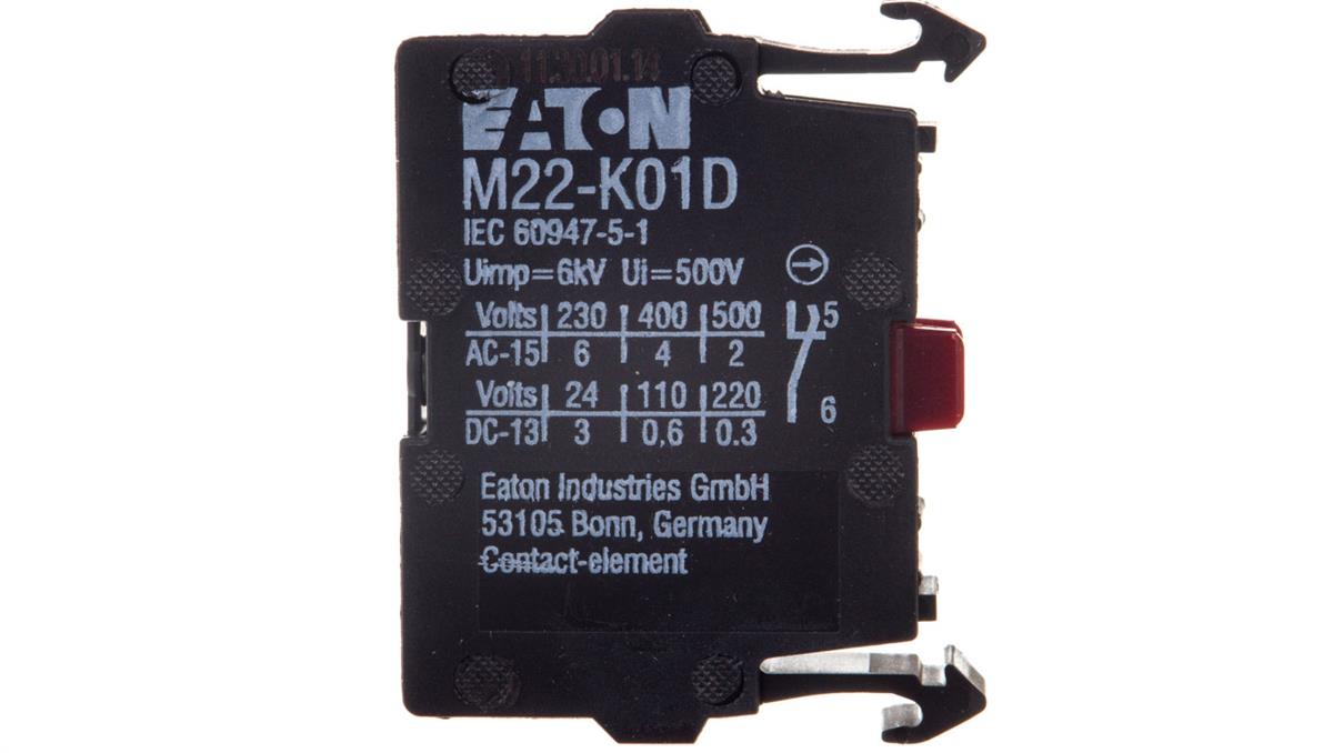 Eaton Styk pomocniczy 1Z montaż czołowy M22-K10P 110835
