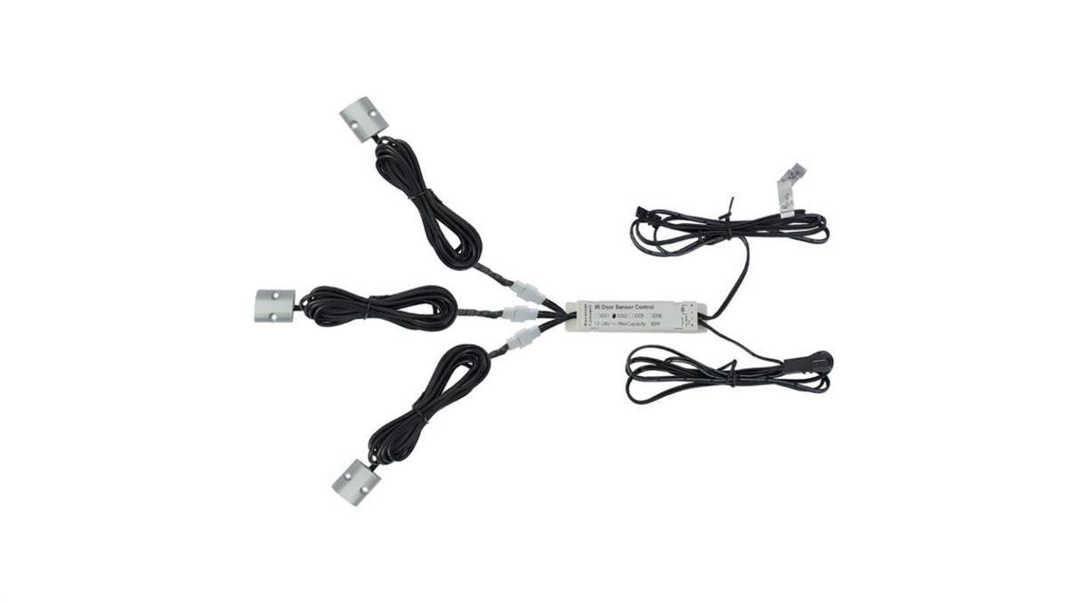 Czujnik sensor do drzwi DOOR-2 30W/60W 12V/24VDC włącznik bezdotykowy drzwiowy ptrójny