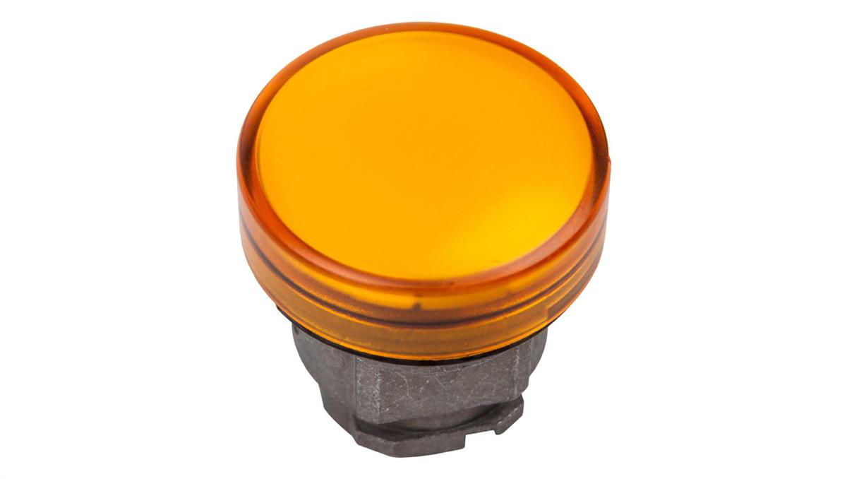 Główka lampki sygnalizacyjnej 22mm pomarańczowa ZB4BV053