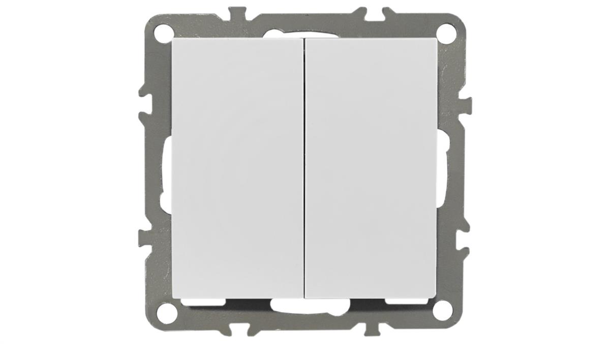 QUADRA WŁĄCZNIK WYŁĄCZNIK SCHODOWY PODWÓJNY W2-S