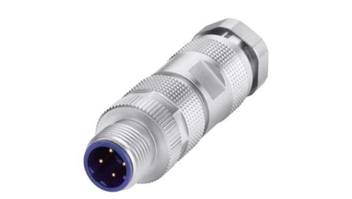 SIEMENS Wtyczka Profinet M12 PRO - metalowa, kodowanie D - 6GK1901-0DB10-6AA0