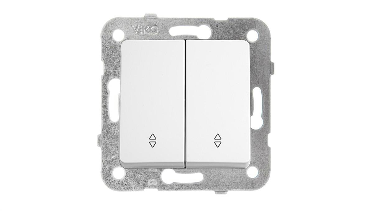 Panasonic LINNERA S Łącznik schodowy podwójny biały połysk 91440017