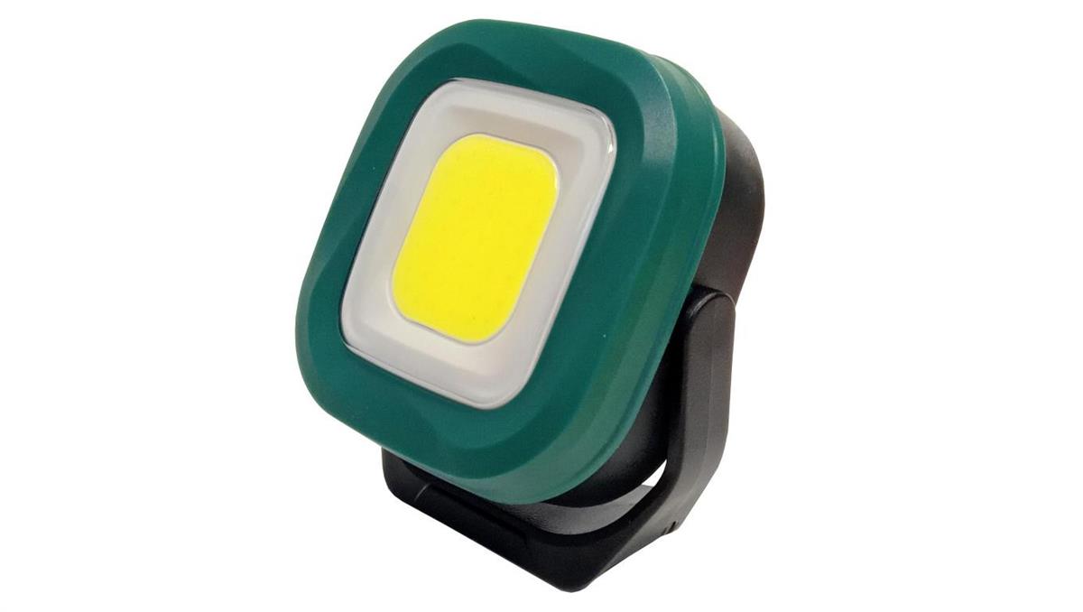 DUWI INTERNATIONAL Latarka akumulatorowa Campino square 10W, 1000lm, 6500K, 2000MAhm, magnes, zielona / 47112