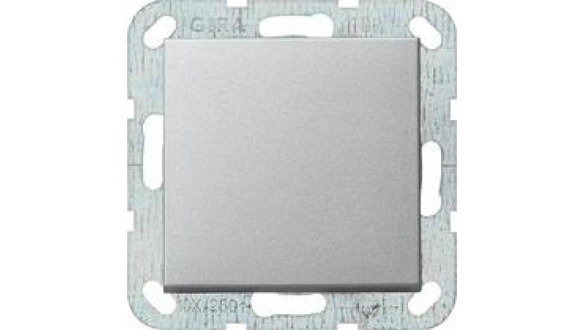 Gira Wyłącznik krzyżowy Gira System 55 aluminium