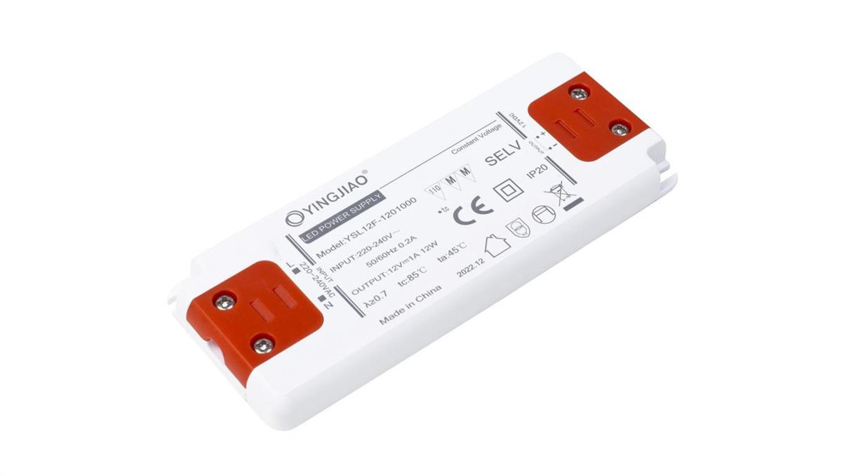 Zasilacz stałonapięciowy LED Yingjiao YSL12F 12V 1A 12W