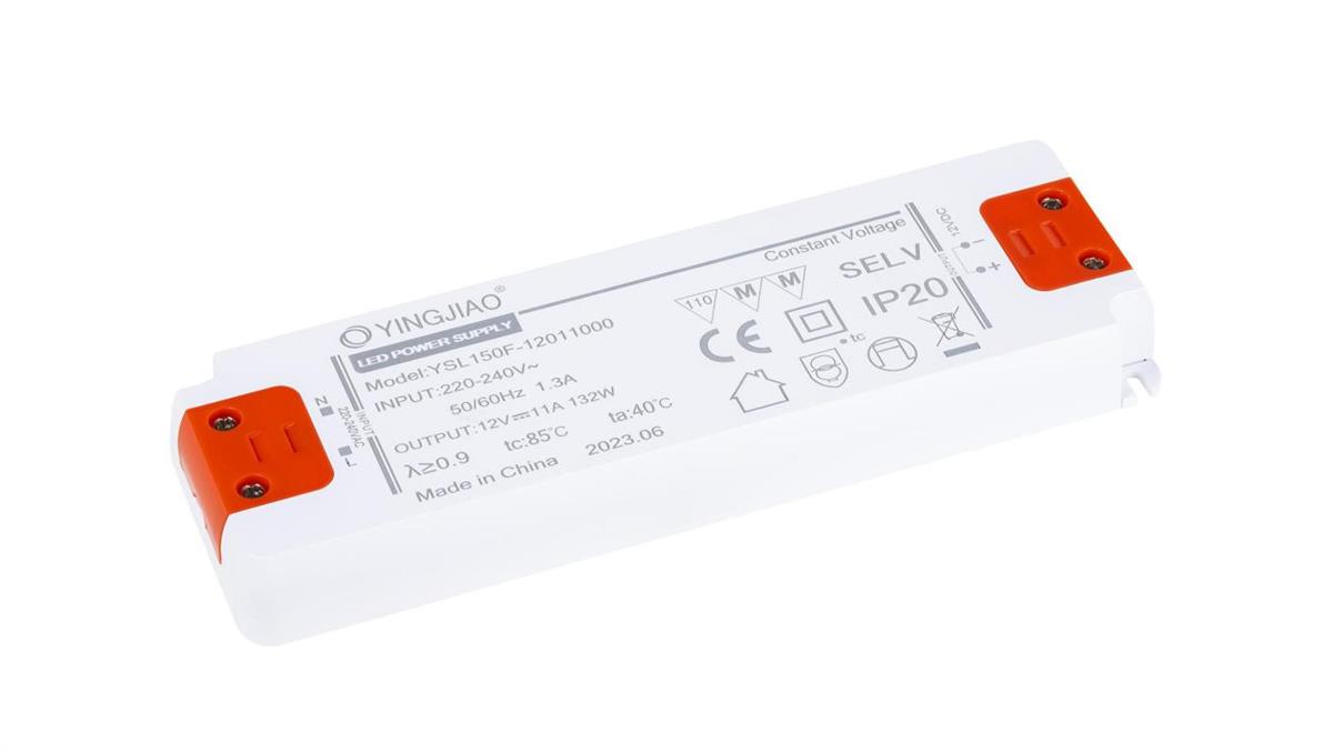 Zasilacz stałonapięciowy LED Yingjiao YSL150F 12V 11A 132W