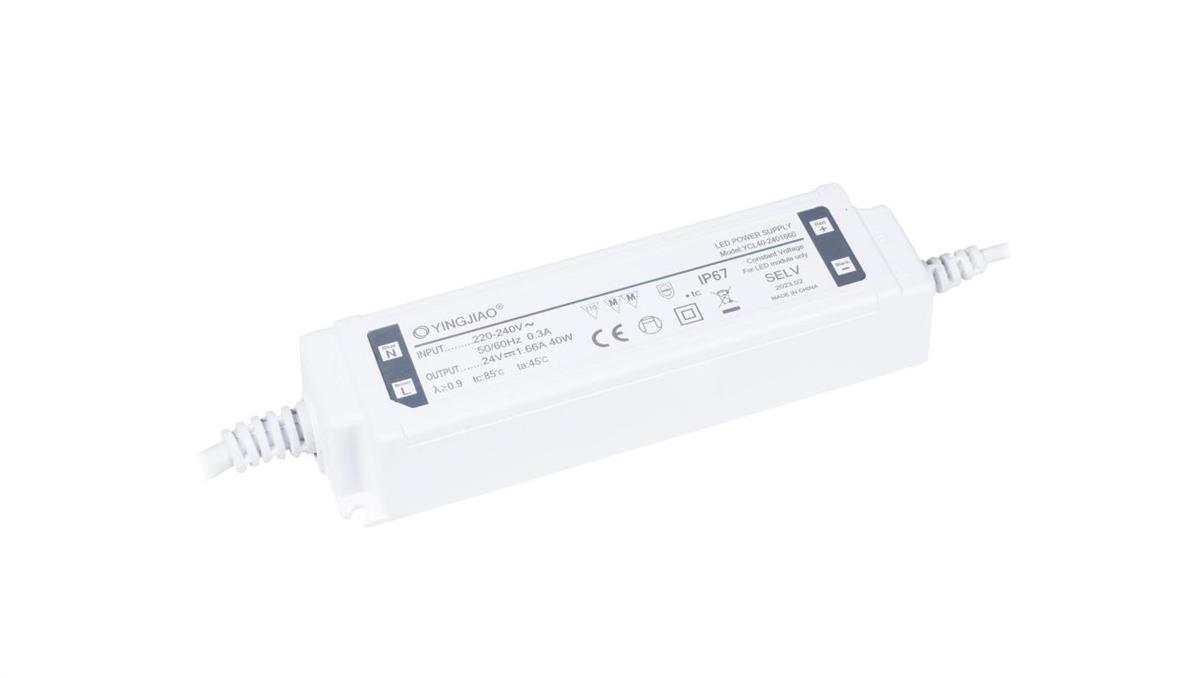 Zasilacz LED YCL40 24V 1,66A 40W IP67 YCL40-2401660