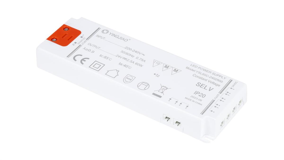 Zasilacz stałonapięciowy LED Yingjiao YSL60C 24V 2,5A 60W