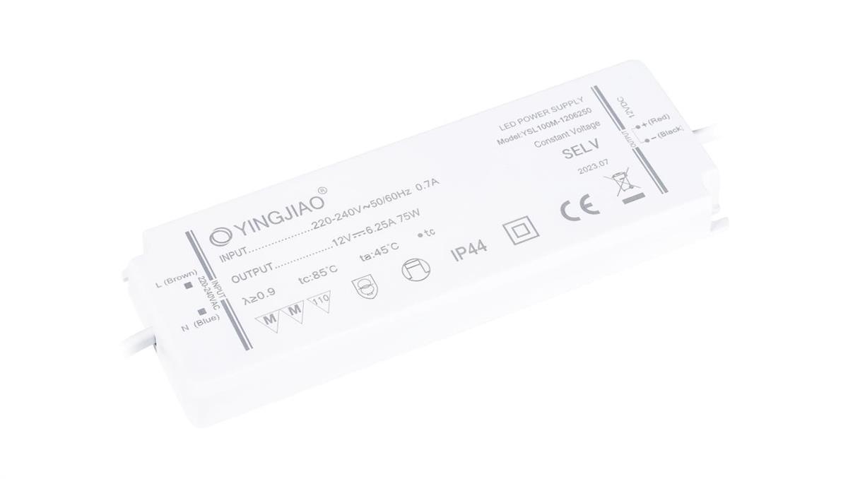 Zasilacz stałonapięciowy LED Yingjiao YSL100M 12V 6,25A 75W