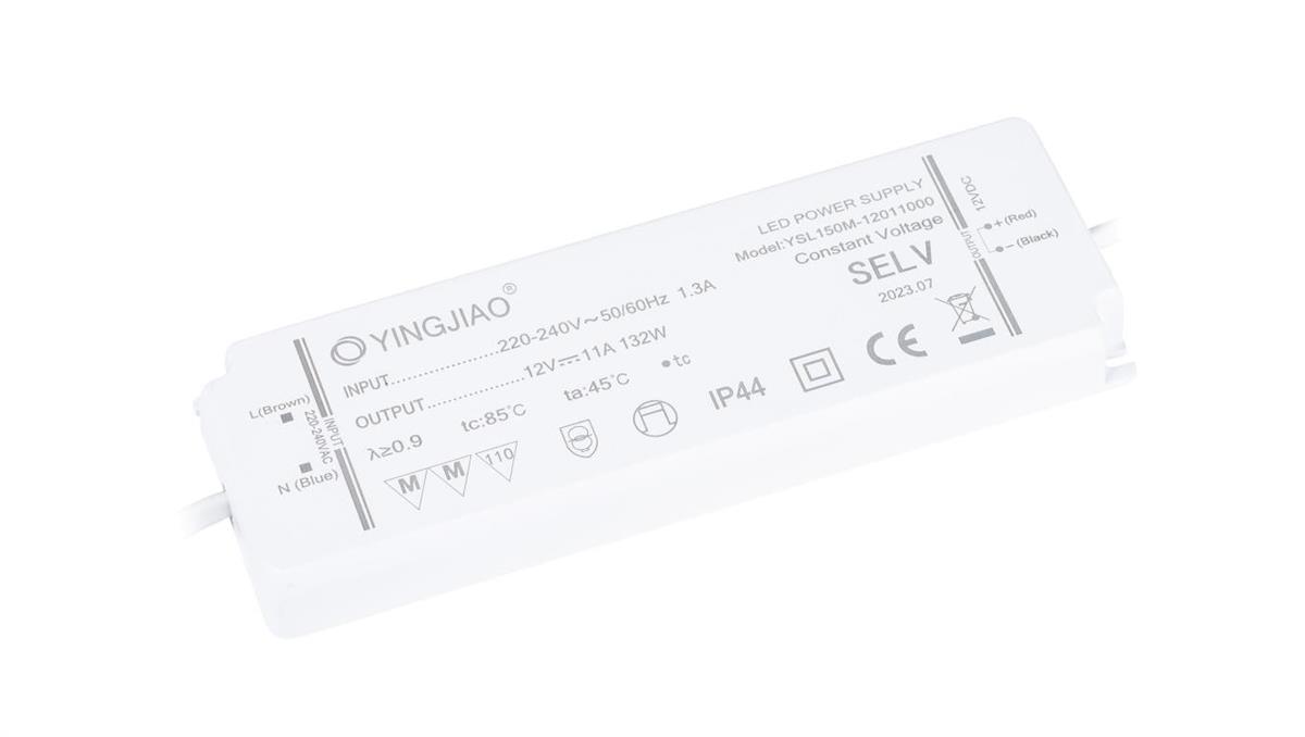 Zasilacz stałonapięciowy LED Yingjiao YSL150M 12V 11A 132W