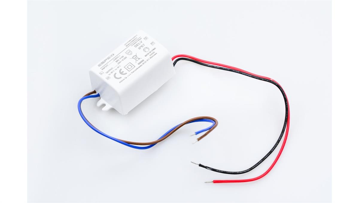 Zasilacz LED 24V 0,25A 6W IP67 ESPE LPA0624CV