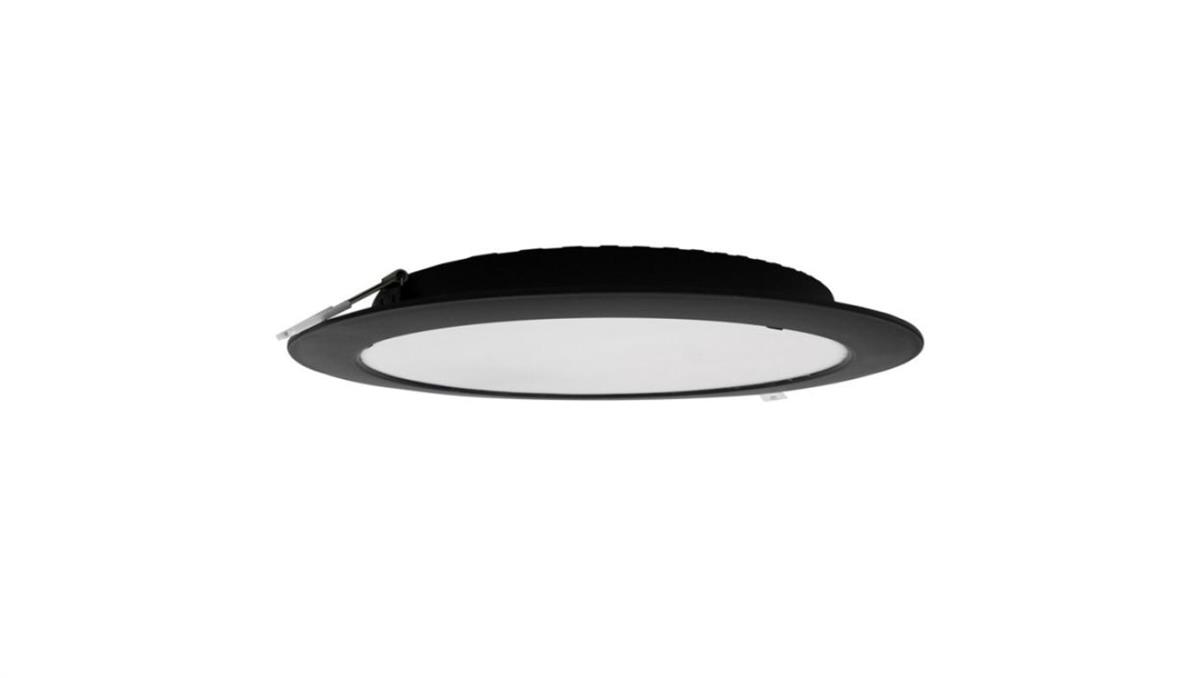 DOWNLIGHT P/T OKRĄG 24W 4000K CZARNY DL-1