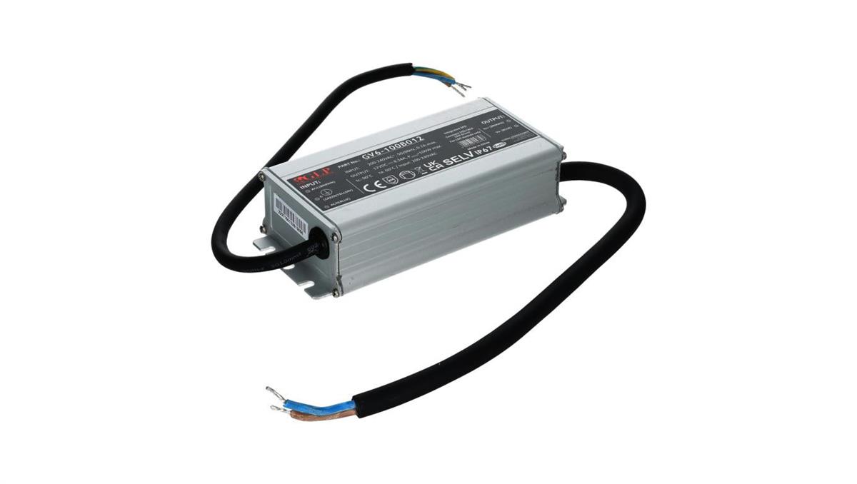 Zasilacz hermetyczny LED IP67 12V 100W 8,3A GLP