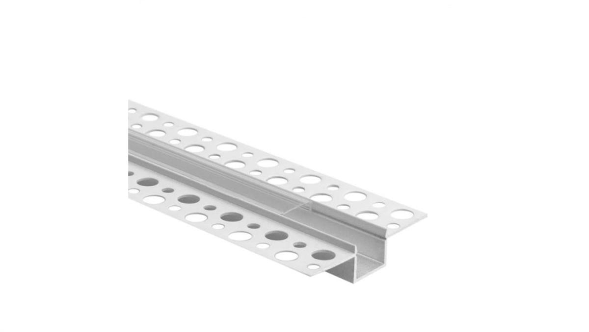 ECO LIGHT Profil GP02 podtynkowy biały +klosz transp. 2m