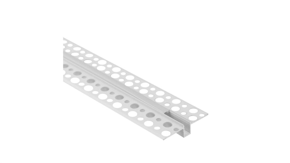 ECO LIGHT Profil GPW02 podtynkowy biały + klosz mleczny 2m