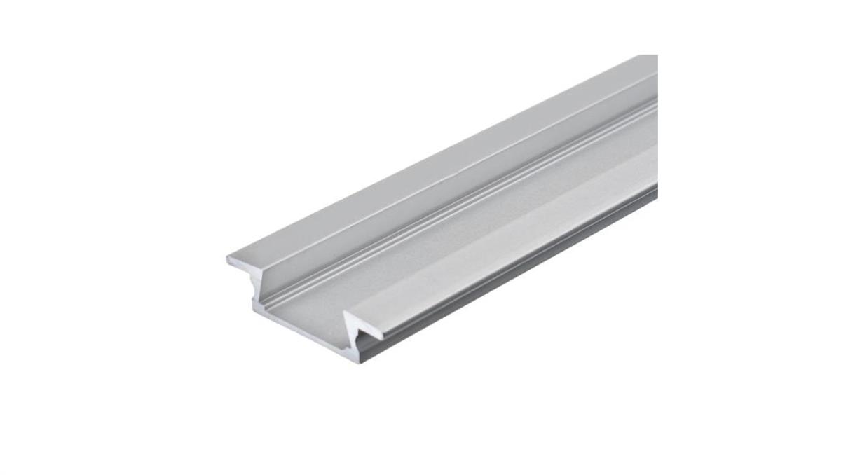 PREMIUMLUX Profil MiniLUX WPUST 2m aluminiowy srebrny anodowany