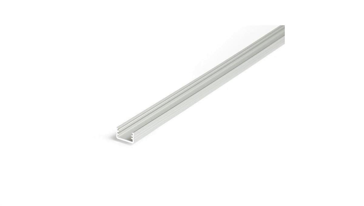 TOPMET Light Profil led SLIM8 2m srebrny anodowany aluminiowy wąski (c2) 89030020