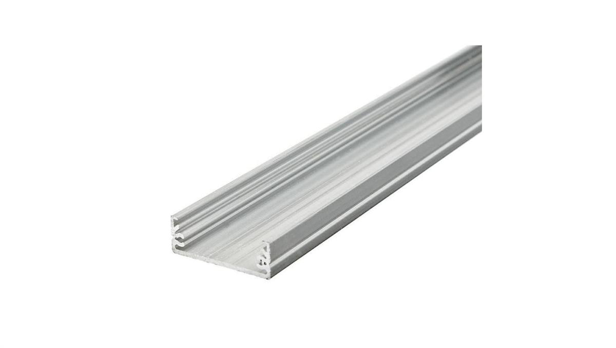 TOPMET Light Profil WIDE24 2m srebrny anodowany G/W szeroki 84030020