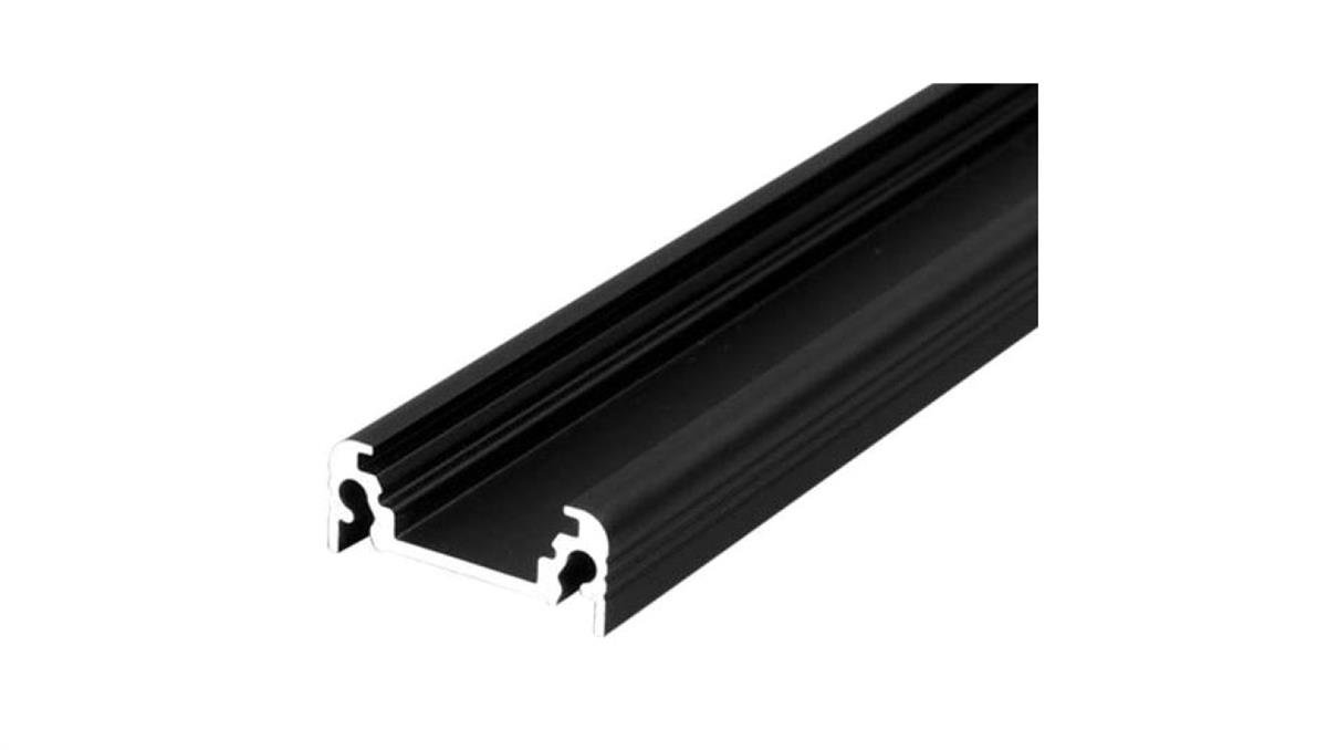 TOPMET Light Profil led Surface10 2m czarny BC/UX