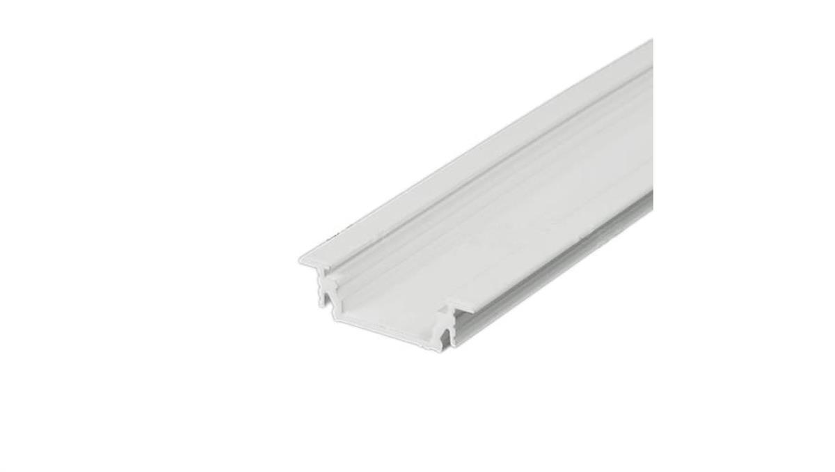 TOPMET Light Profil led Groove10 2m biały aluminiowy meblowy wpuszczany do frezu 76210001