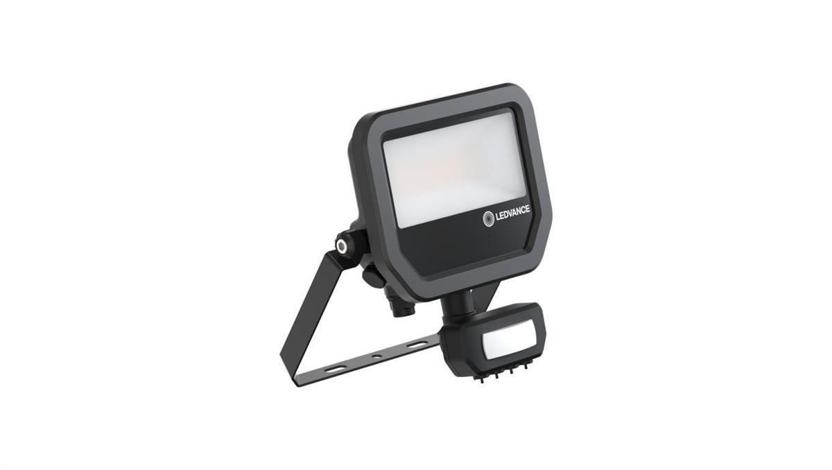 LEDVANCE Projektor LED FLOOD PFM 20 SENSOR P 17W/11W 2400lm/1600lm 4000K 840 PS SY100 czarny 5 LAT GWARANCJI 4099854309526
