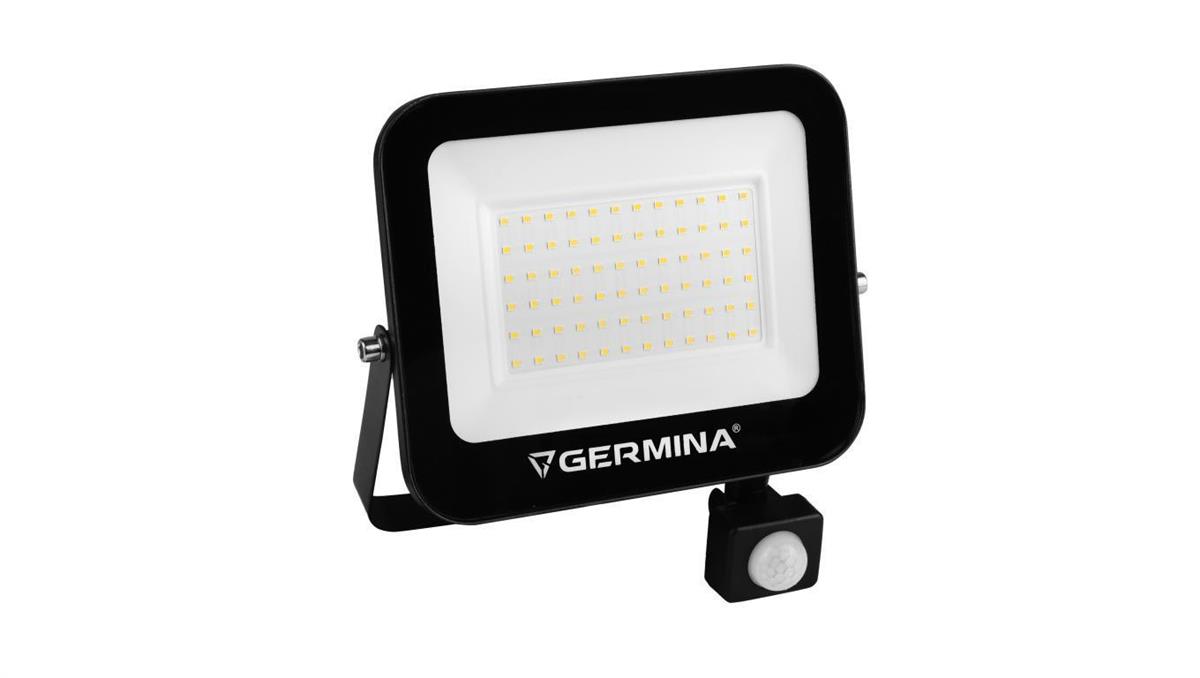 Germina der Electriker Naświetlacz ledowy Hera 50W z czujnikiem ruchu GW-0104