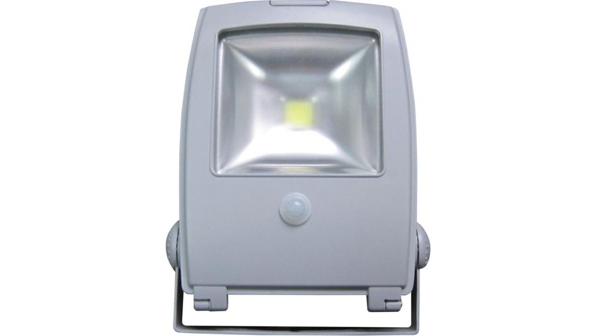 Lumax Naświetlacz LED 10W 950lm 6000K IP65 czujnik zintegrowany LFL516