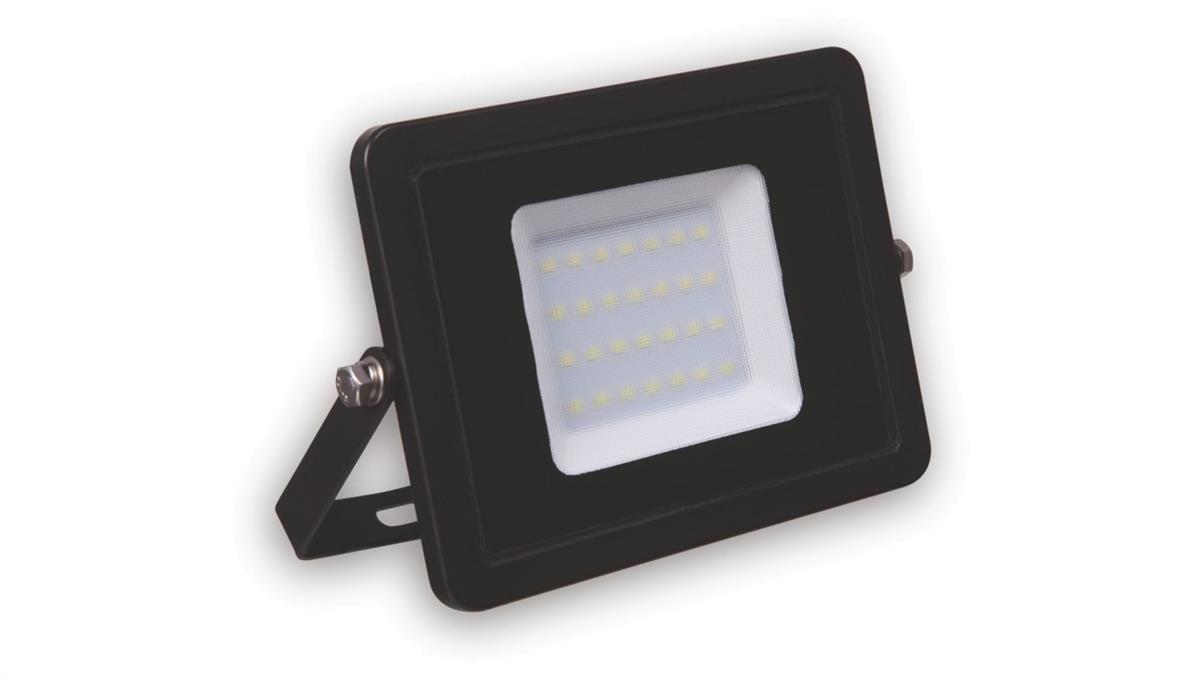 Lumax Naświetlacz LED PLATI 30W 2400lm 3000K IP65 czarny LFL106
