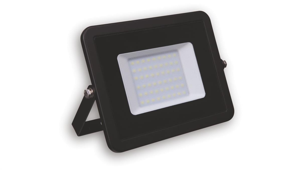 Lumax Naświetlacz LED PLATI 50W 4000lm 3000K IP65 czarny LFL108