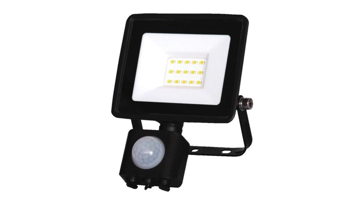 DUWI International Naświetlacz Floodlight Slim G9 z czujnikiem ruchu 10W LED, 920lm, 4000K, czarna / 47974