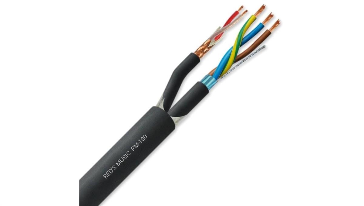REDS MUSIC Kabel zasilająco-mikrofonowy (2x0,23mm2 / 3x1,5mm2) - PM-100 /100m/
