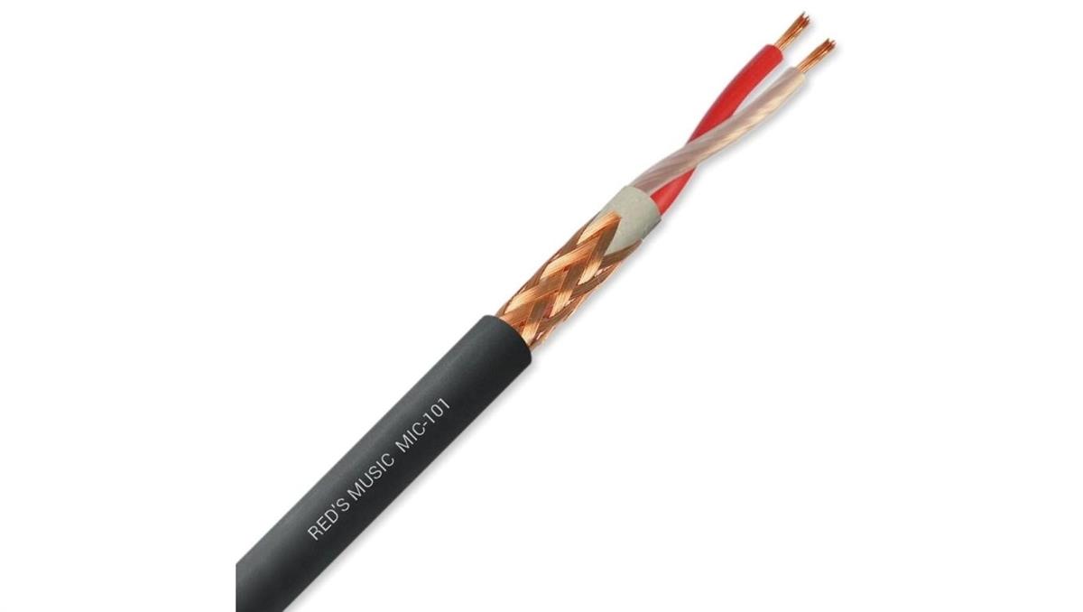 REDS MUSIC Kabel mikrofonowy (2x0.5mm2) STUDIO MIC-101 /500m/