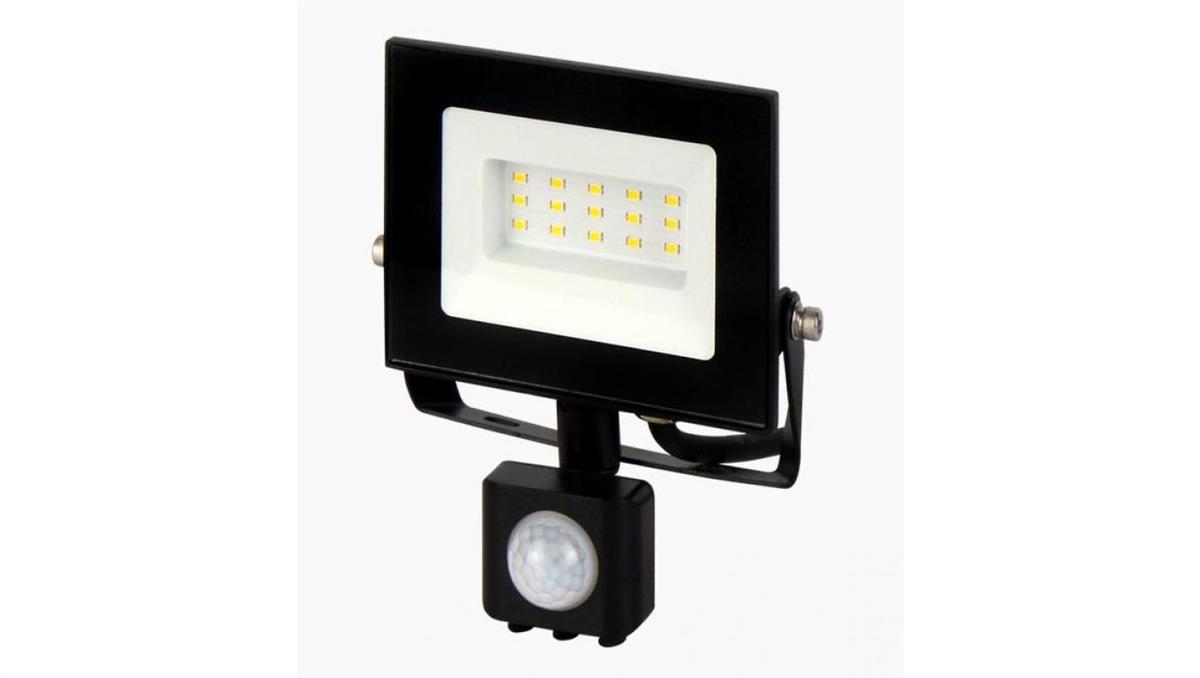 LED line Projektor Naświetlacz Halogen  LUMINO 10W 4000K 1000lm z czujnikiem IP44 3 lata gwar.