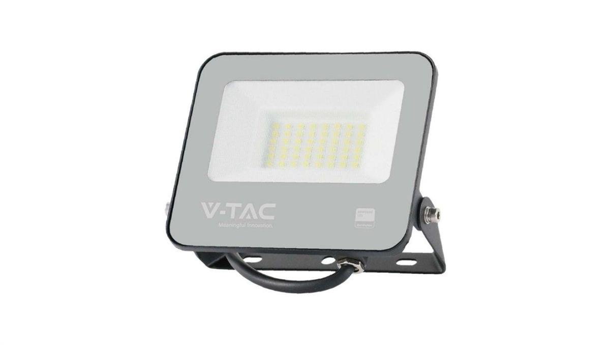 V-TAC POLAND Projektor LED 30W 3450lm 6500K Dioda SAMSUNG 115LM/W IP65 Czarny 5 Lat Gwarancji 23198