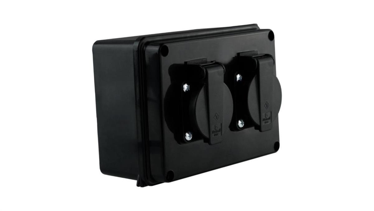 Marlanvil Puszka hermetyczna z gniazdami 230V Schuko IP54 6.82105 2406